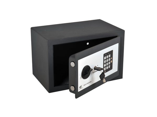 Coffre-Fort À Code Standers H.20 X L.31 X P.20 Cm