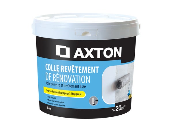 Colle pâte toile de verre et rénovation lourd AXTON, 5 kg