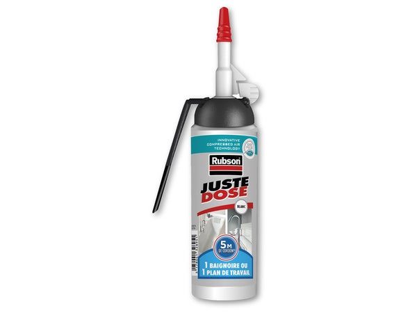 Mastic D'Étanchéité Cuisine Et Bain Rubson Silicone Blanc 100 Ml
