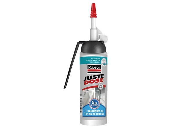 Mastic D'Étanchéité Cuisine&Bain Rubson Juste Dose Silicone Gris 100Ml