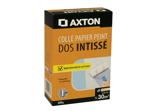 Colle poudre papier peint intissé AXTON, 0.2 kg