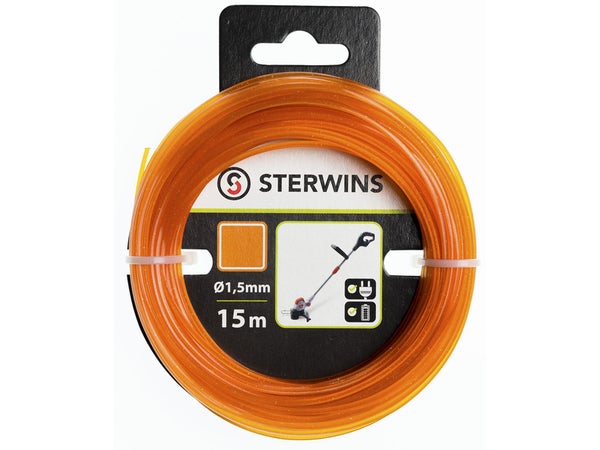 Fil Nylon Sterwins Carré, Diam. 1.5 Mm, L.15 M