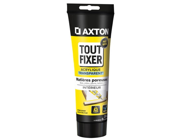 Colle Mastic Tout Fixer Au Mur Axton, 200 Ml