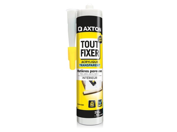 Colle Mastic Tout Fixer Au Mur Axton, 310 Ml