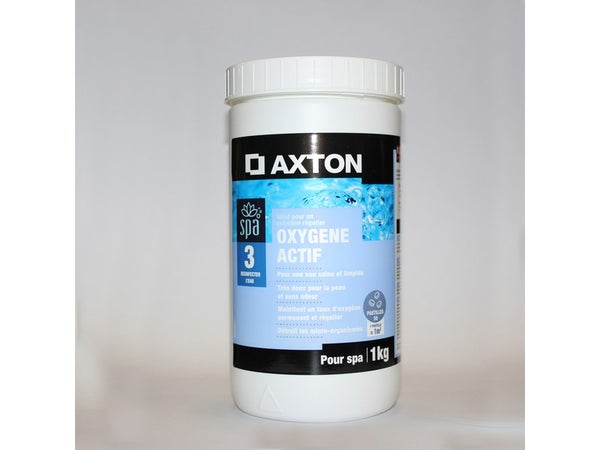 Oxygène actif spa AXTON 00q172301, pastille 1 l 1 kg