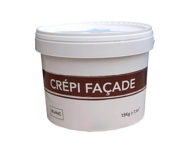 Crépis Façade, Blanc, Mat, 15 Kg