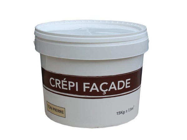 Crépis Façade, Beige, Mat, 15 Kg
