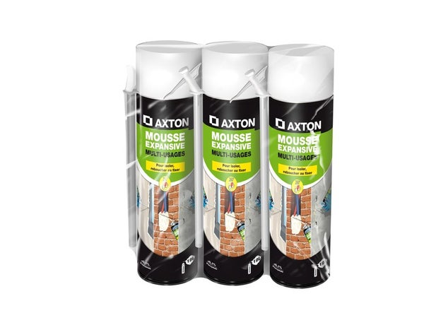 Mousse Expansive Axton 3X500Ml