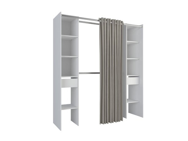 Kit dressing blanc STAR 200 x 180 x 50 cm