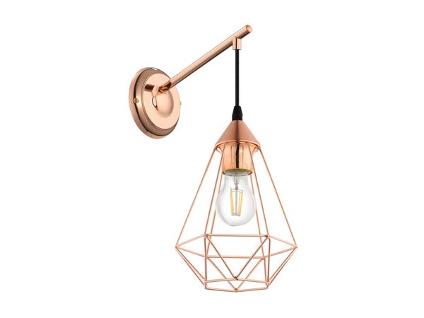 Applique Métal Cuivre Inspire Byron 1 Lumière(S)