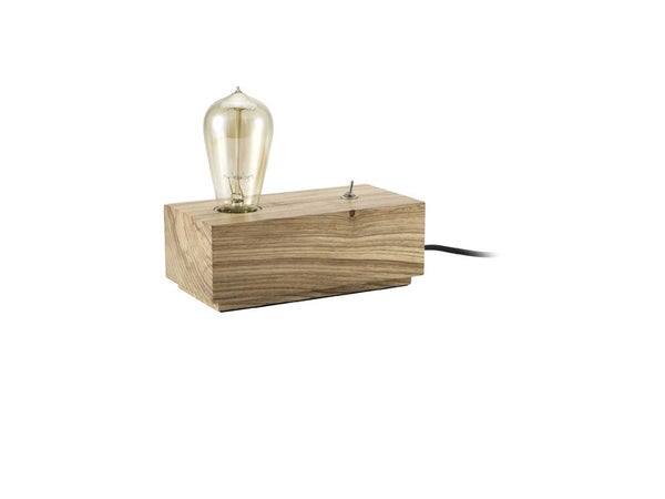 Lampe Charme Romantique Bois Naturel, Mathias Buchen