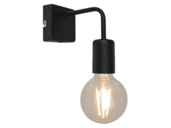 Applique Métal Noir Sampa Helios Lina 1 Lumière(S)