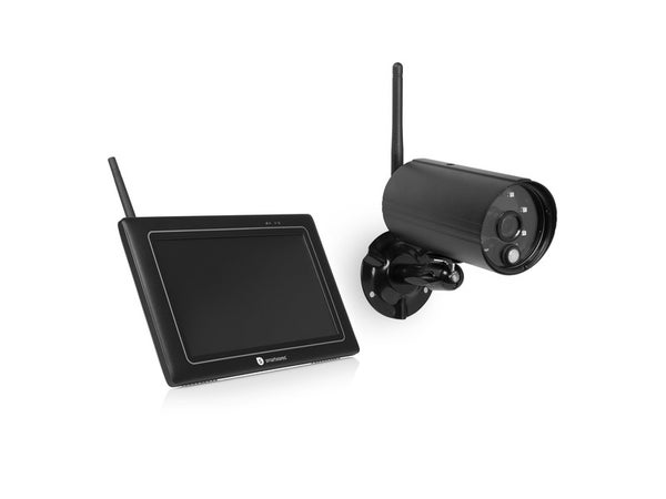 Kit De Vidéosurveillance Smartwares Intérieur / Extérieur Connecté Sans Fil Cs97