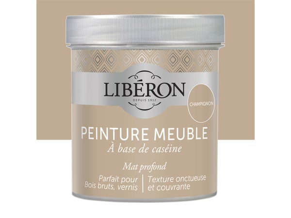 Peinture Meuble Et Boiserie Caséine Liberon Champignon Mat 0.5 L