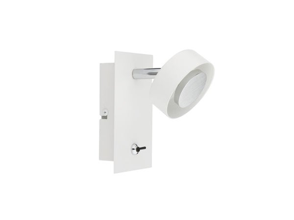 Applique Métal Blanc Diodes Led Intégrées Inspire Egio
