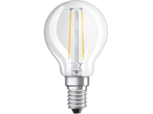 Ampoule Led À Filament Sphérique E14 250 Lm = 25 W Blanc Neutre, Osram