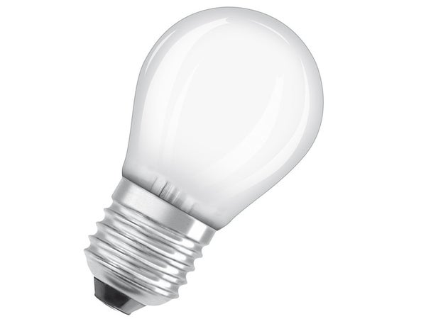 Ampoule Led Dépoli Sphérique E27 470 Lm = 40 W Blanc Neutre, Osram