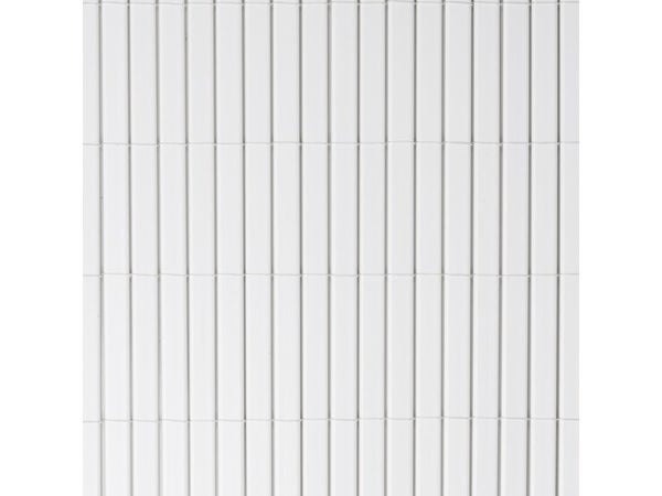 Canisse pvc 1x3m occultation forte blanc