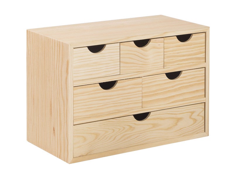 Bloc Tiroir Pin L 28 X P X H 40 Cm
