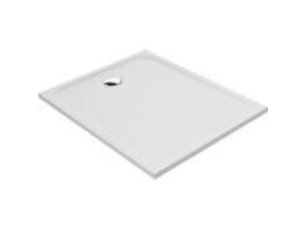 Receveur de douche, résine, blanc L.120 x l.90 cm, Easy
