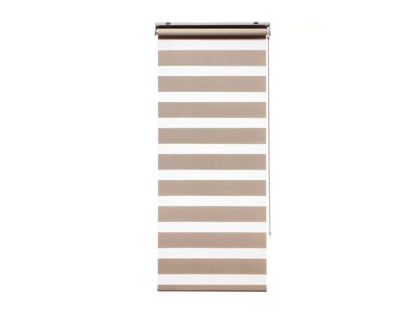 Store Enrouleur Jour / Nuit, Brun Taupe Quebec, L.40 X H.160 Cm