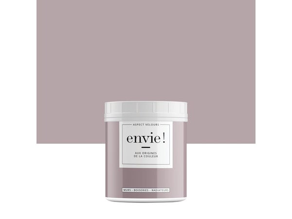Testeur peinture dépolluante mauve aurore velours ENVIE 75 ml