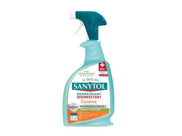 Dégraissant Liquide Désinfectant Sanytol 0,750 L
