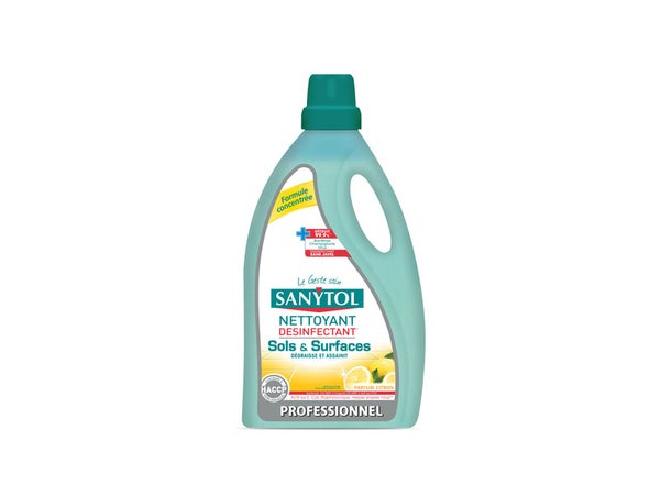 Désinfectant Multi-Usages Citron Sanytol 5 L