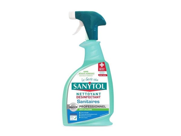 Nettoyant Desinfectant Détartrant Sanytol 0.75L