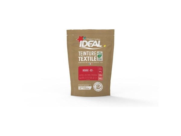 Teinture Textile Ideal Rouge 0.35 Kilogramme