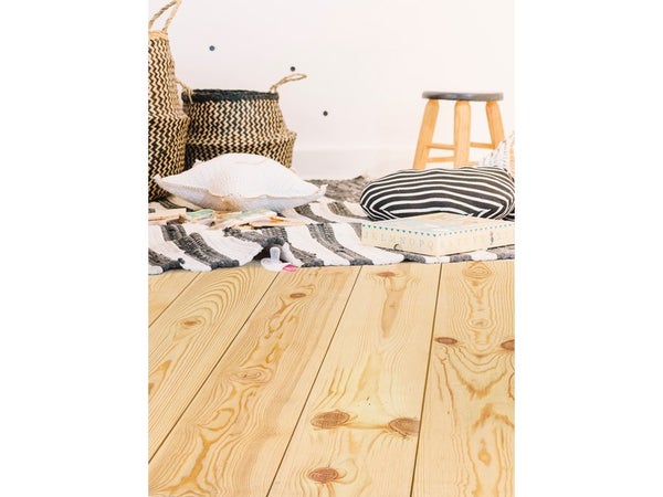 Plancher pin maritime L.200 x l.14 cm, Ep.21 mm