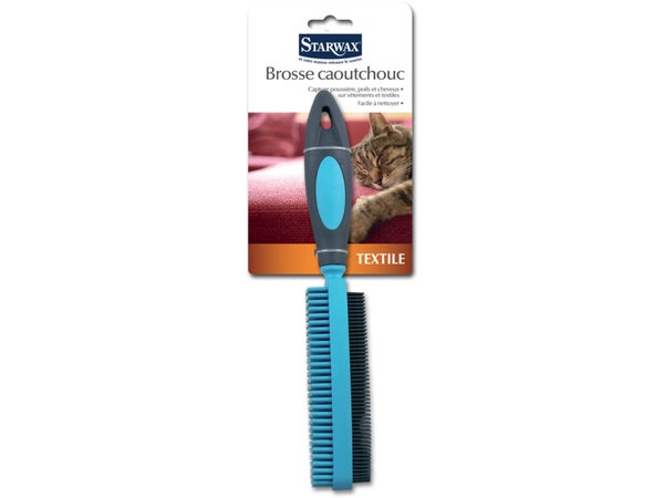 Brosse Caoutchouc Starwax Pour Textile