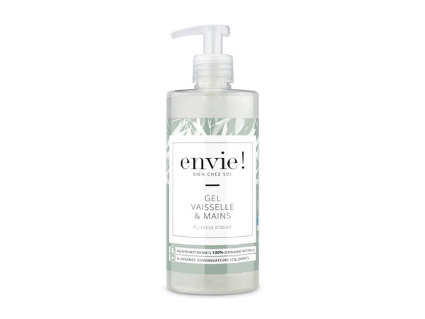 Gel Vaisselle Et Mains Certifié Ecocert Envie 500 Ml