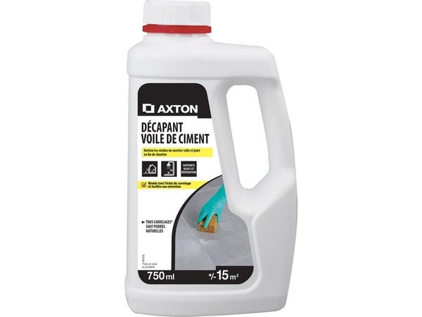 Enlève Voile De Ciment 15 M² 0,75L Axton