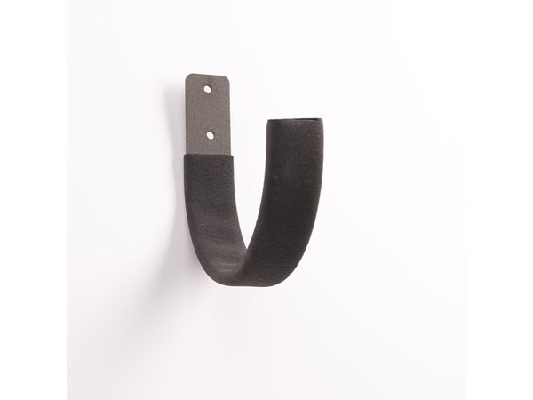 Crochet Fer Plat Gainé Mottez, H.15 X L.3.5 X P.16 Cm
