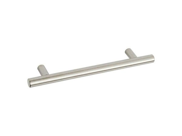Lot De 4 Poignées De Meuble Entraxe 128 Mm Inox Brossé