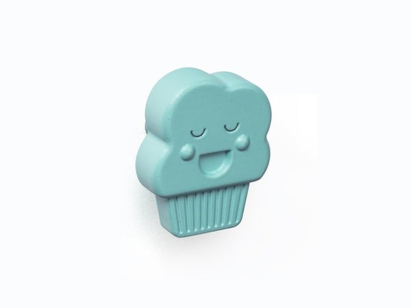 Bouton De Meuble Muffin Plastique Mat H.30 X L.34 X P.44 Mm