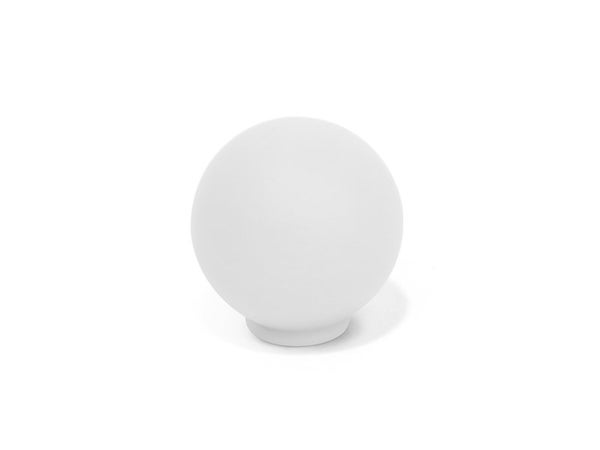 Bouton De Meuble Boule Blanc Abs H.29 X L.28 X P.28 Mm