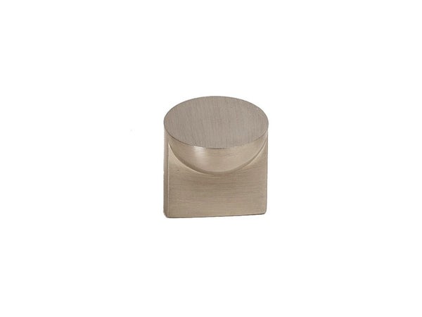 Bouton De Meuble Style Argent Zamak H.24 X L.25 X P.25 Mm