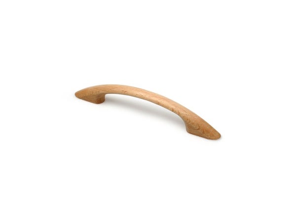 Lot De 6 Poignées De Meuble Entraxe 96 Mm Bois Verni