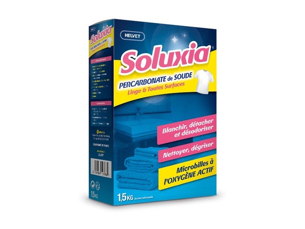 Percarbonate De Soude Poudre Multisurface Soluxia 1.5 Kg