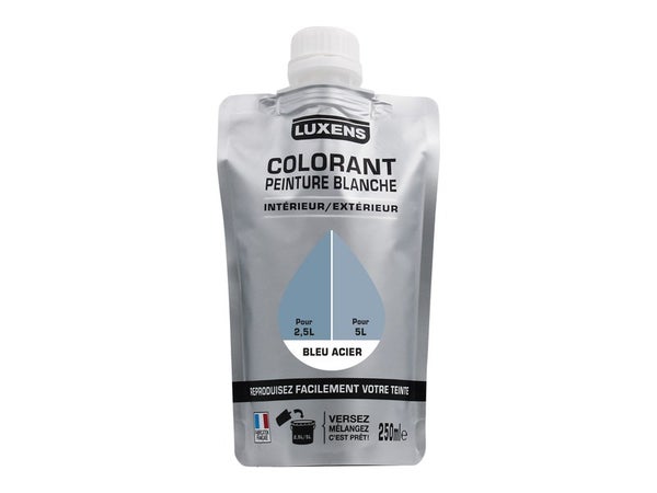 Colorant Spécial Peinture Acrylique Luxens 250 Ml Bleu Acier