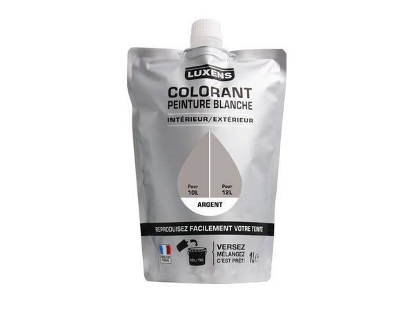 Colorant Spécial Peinture Acrylique Luxens 1000 Ml Argent
