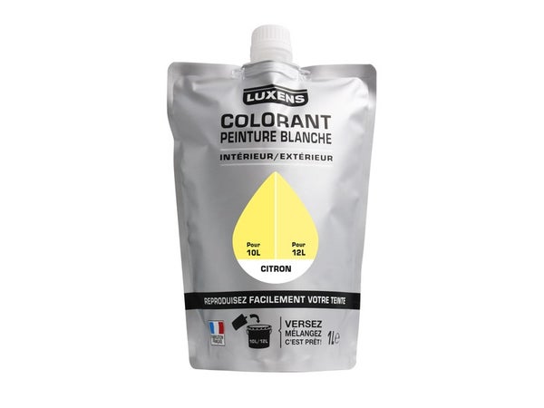 Colorant Spécial Peinture Acrylique Luxens 1000 Ml Citron
