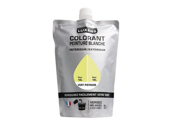 Colorant Spécial Peinture Acrylique Luxens 1000 Ml Vert Pistache