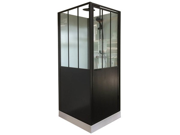 Cabine de douche carrée L.90 x l.90 cm, Artelo