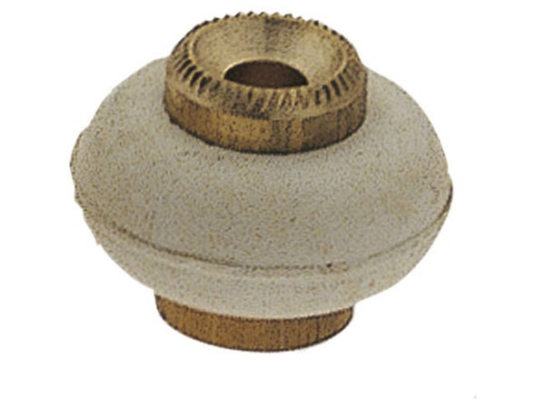Butée De Porte Alpertec Zamak Poli Dorée Diam.3 Cm X L.0 Cm X H.2 Cm X L.0 Cm