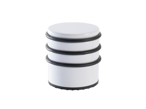 Bloque-Porte Amovible Standers Inox Peint Blanche<Multisep/>Noir Diam.7 Cm X L.7