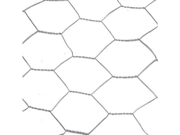 Grillage Pour Animaux Triple Torsion Gris, H.1 X L.10 M, Maille H.40 X L.40 Mm