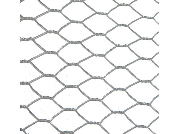 Grillage Pour Animaux Triple Torsion Gris, H.1 X L.3 M, Maille H.12 X L.12 Mm